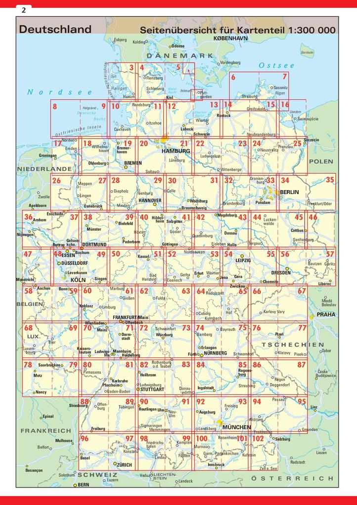 Weitere Ansicht: Neuer Straßenatlas Deutschland/Europa 2026/2027