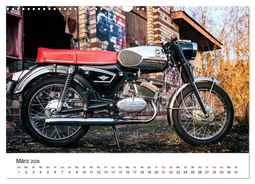Weitere Ansicht: Zündapp-Träume (Wandkalender 2026 DIN A3 quer), CALVENDO Monatskalender | Frank Kremer & Richard Kiefer, Calvendo