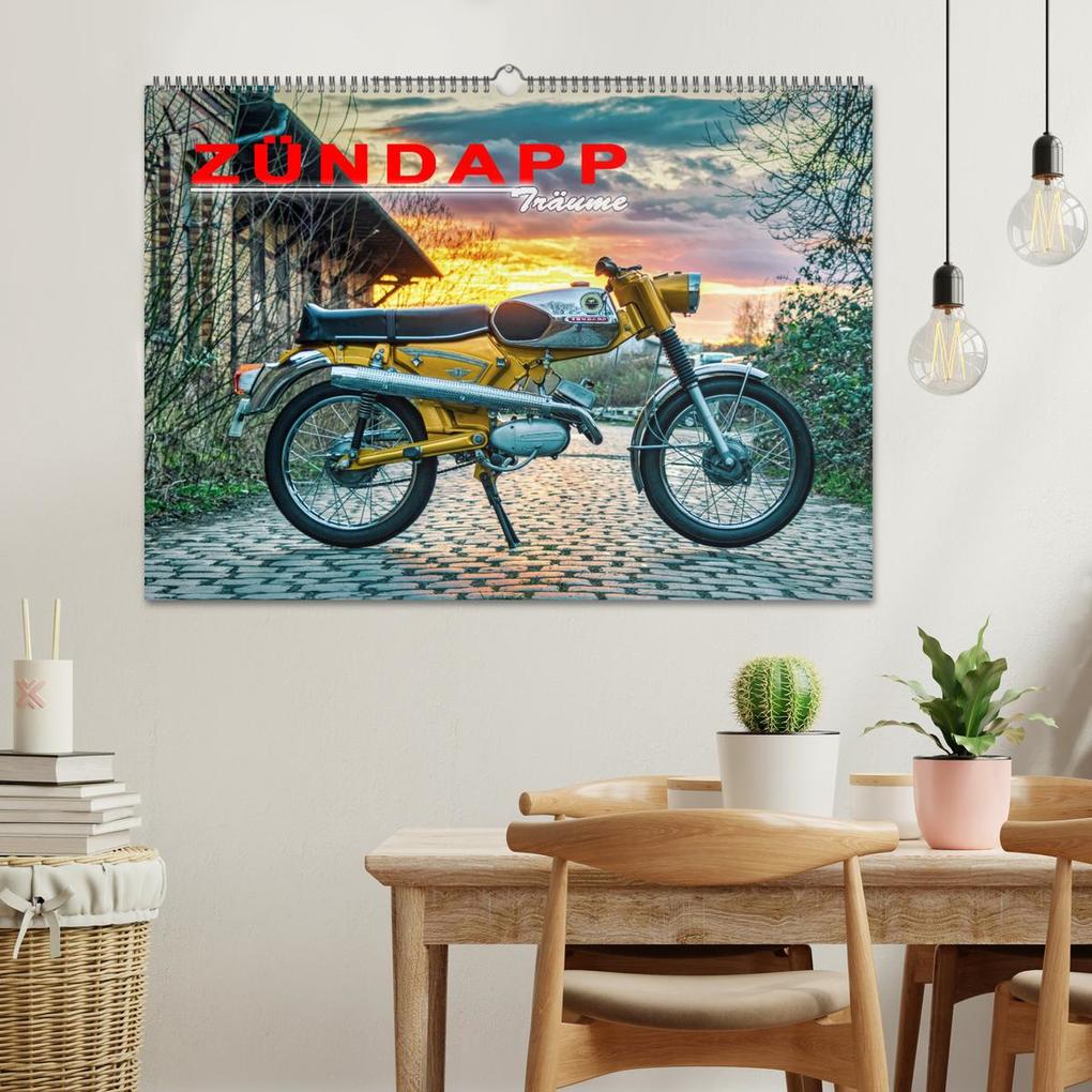 Weitere Ansicht: Zündapp-Träume (Wandkalender 2026 DIN A2 quer), CALVENDO Monatskalender | Frank Kremer & Richard Kiefer, Calvendo