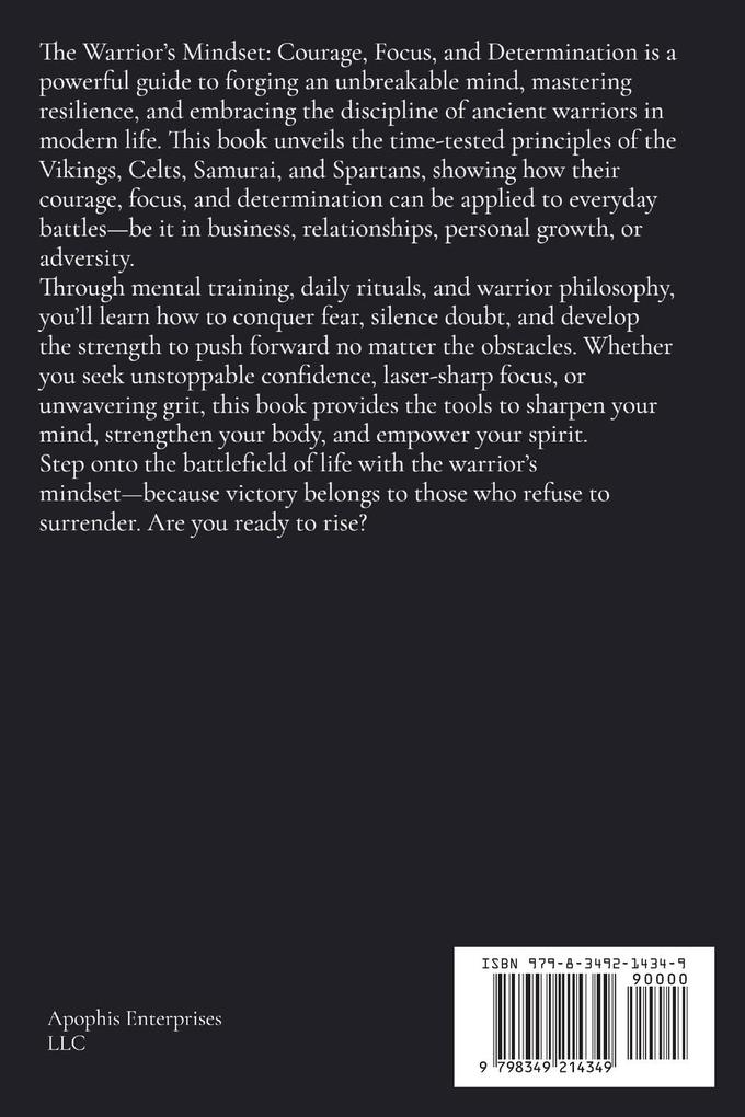 Weitere Ansicht: The Warrior's Mindset | Matthew Petchinsky