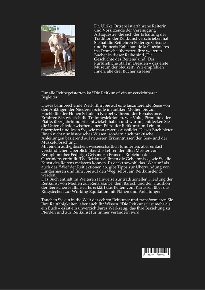 Weitere Ansicht: Die Reitkunst | Ulrike Ortrere