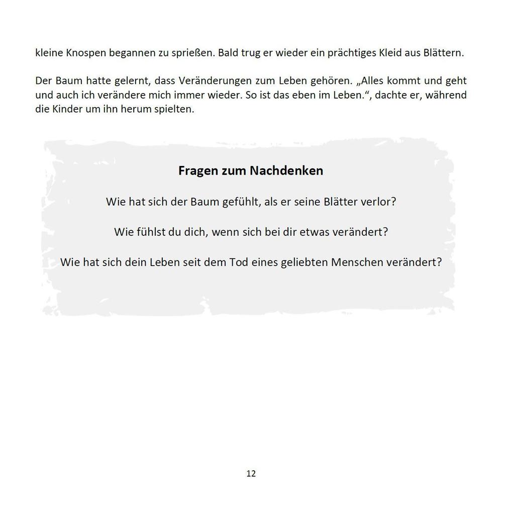 Weitere Ansicht: Ein stärkendes Kinderbuch über Tod und Trauer | Der Regenbogen des Lebens | 15 anschauliche Kurzgeschichten & Mitmach-Elemente für Kinder ab 4 Jahren | Gefühle verstehen, Abschied begleiten, innere Stärke und Resilienz aufbauen | Evelyn Geiger