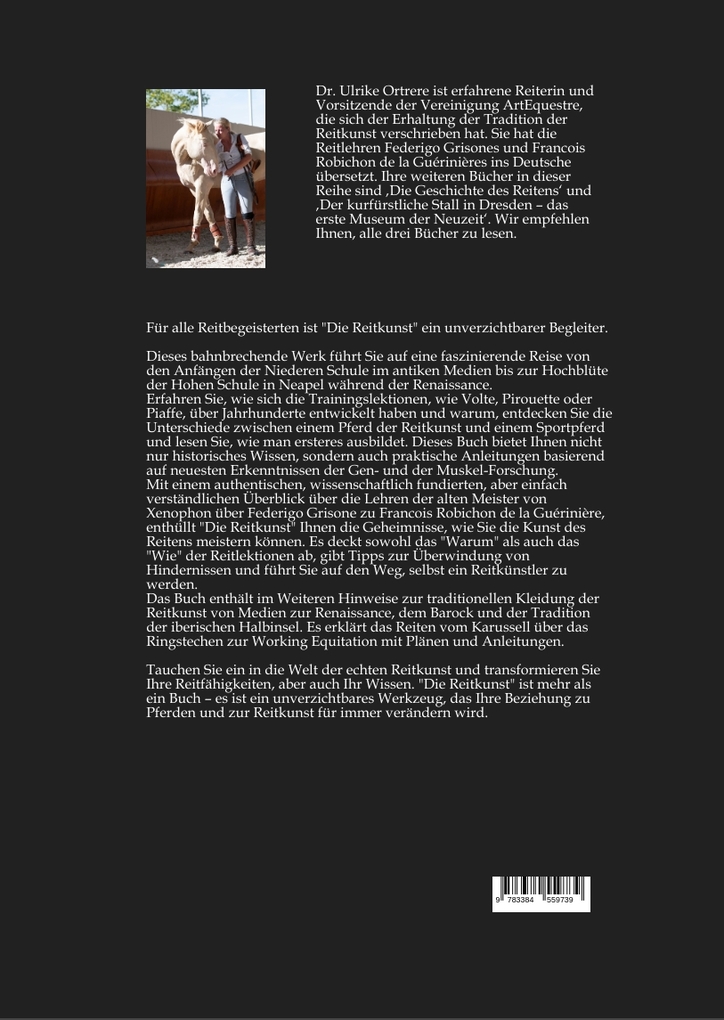Weitere Ansicht: Die Reitkunst | Ulrike Ortrere