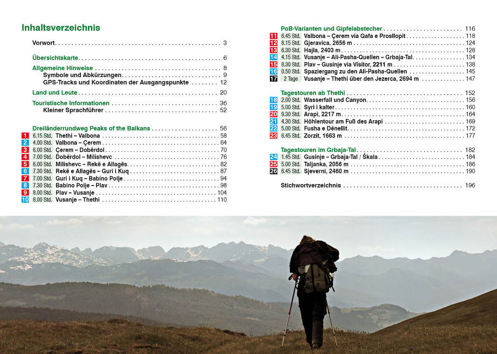 Weitere Ansicht: ROTHER Wanderführer Peaks of the Balkans: Albanien, Kosovo und Montenegro | Max Bosse, Kathrin Bosse-Steinweg