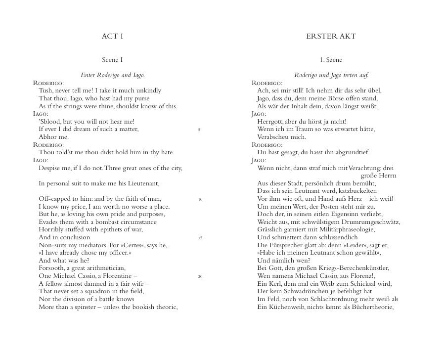 Weitere Ansicht: Othello / Othello - zweisprachige Ausgabe | William Shakespeare