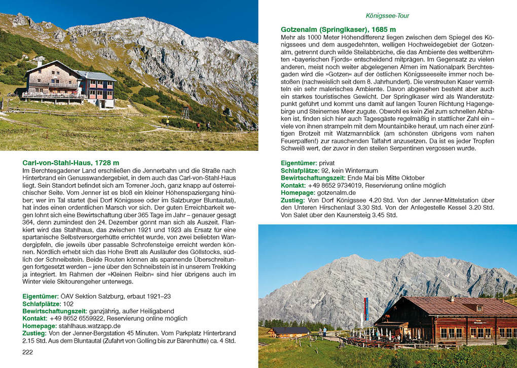 Weitere Ansicht: ROTHER Wanderführer Von Hütte zu Hütte - Bayerische Alpen | Mark Zahel