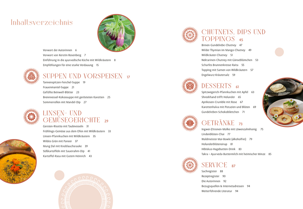 Weitere Ansicht: Ayurveda mit Wildkräutern | Daniela Dörflinger Bruggeman, Andrea Küthe Albrecht