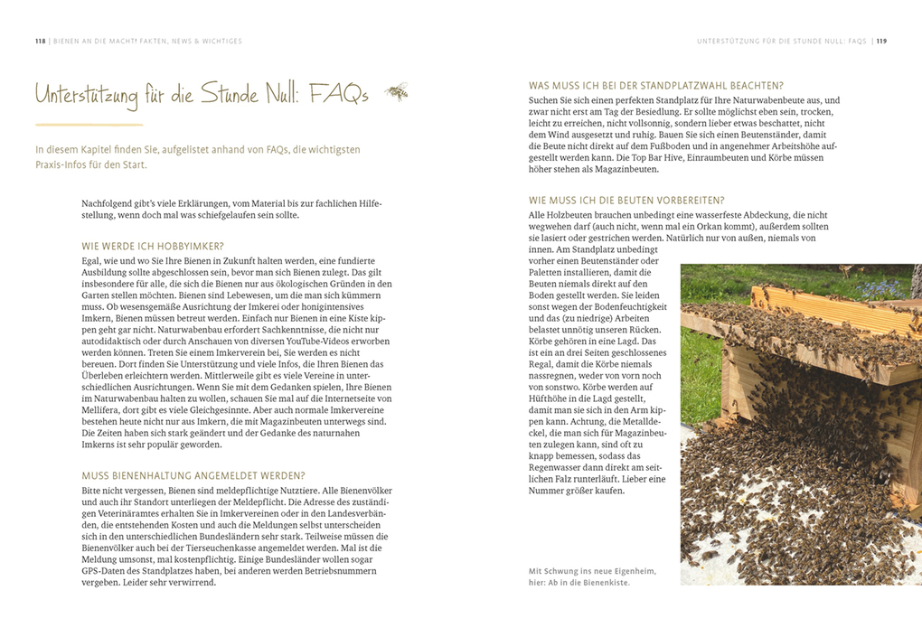 Weitere Ansicht: Imkern mit Naturwabenbau | Undine Westphal