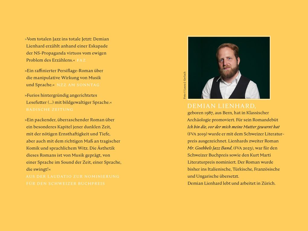 Weitere Ansicht: Mr. Goebbels Jazz Band | Demian Lienhard