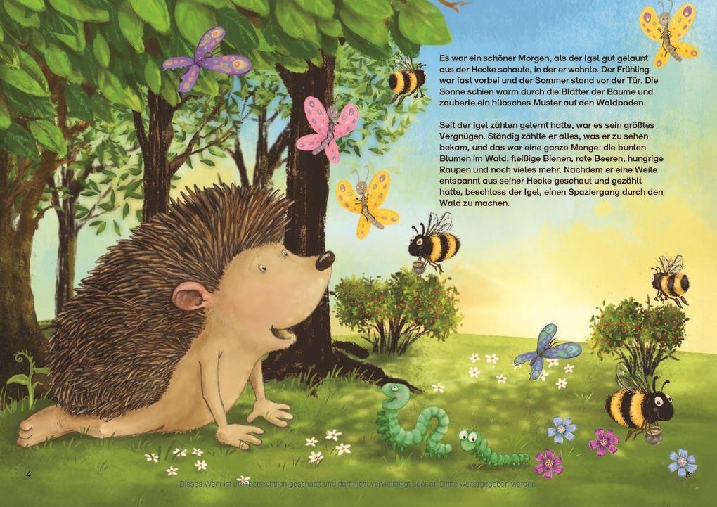 Weitere Ansicht: Der Igel, der jede Menge zählen konnte | Annemarie Fritz, Moritz Herzog