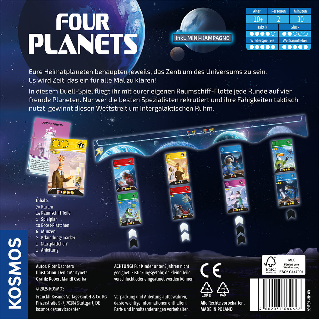 Weitere Ansicht: Four Planets | Piotr Dachtera
