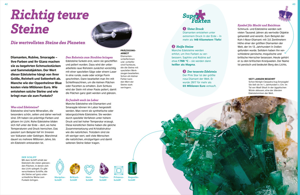 Weitere Ansicht: WAS IST WAS Mineralien und Gesteine. Schätze der Natur | Stefan Peters