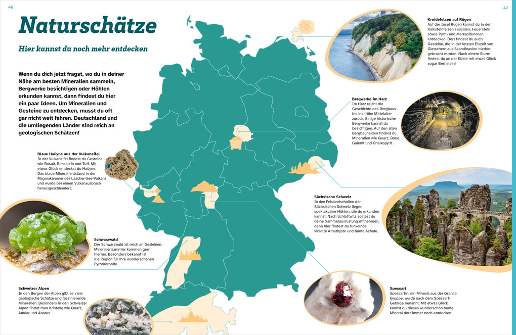 Weitere Ansicht: WAS IST WAS Mineralien und Gesteine. Schätze der Natur | Stefan Peters