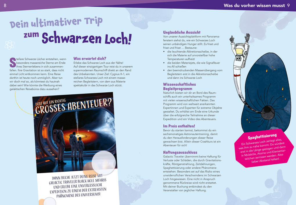 Weitere Ansicht: WAS IST WAS Naturwissenschaften easy! Schwarze Löcher! Giganten der Schwerkraft | Manfred Baur