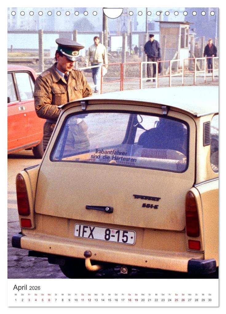 Weitere Ansicht: Auto-Land DDR - Trabant und Wartburg (Wandkalender 2026 DIN A4 hoch), CALVENDO Monatskalender | Henning von Löwis of Menar, Calvendo