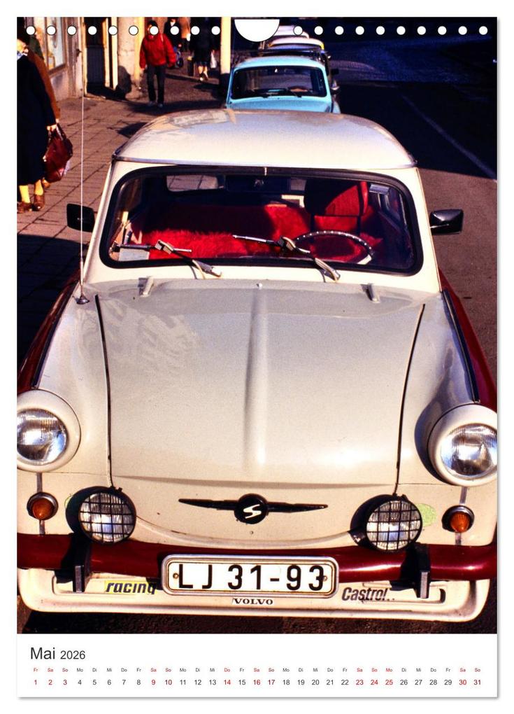 Weitere Ansicht: Auto-Land DDR - Trabant und Wartburg (Wandkalender 2026 DIN A4 hoch), CALVENDO Monatskalender | Henning von Löwis of Menar, Calvendo