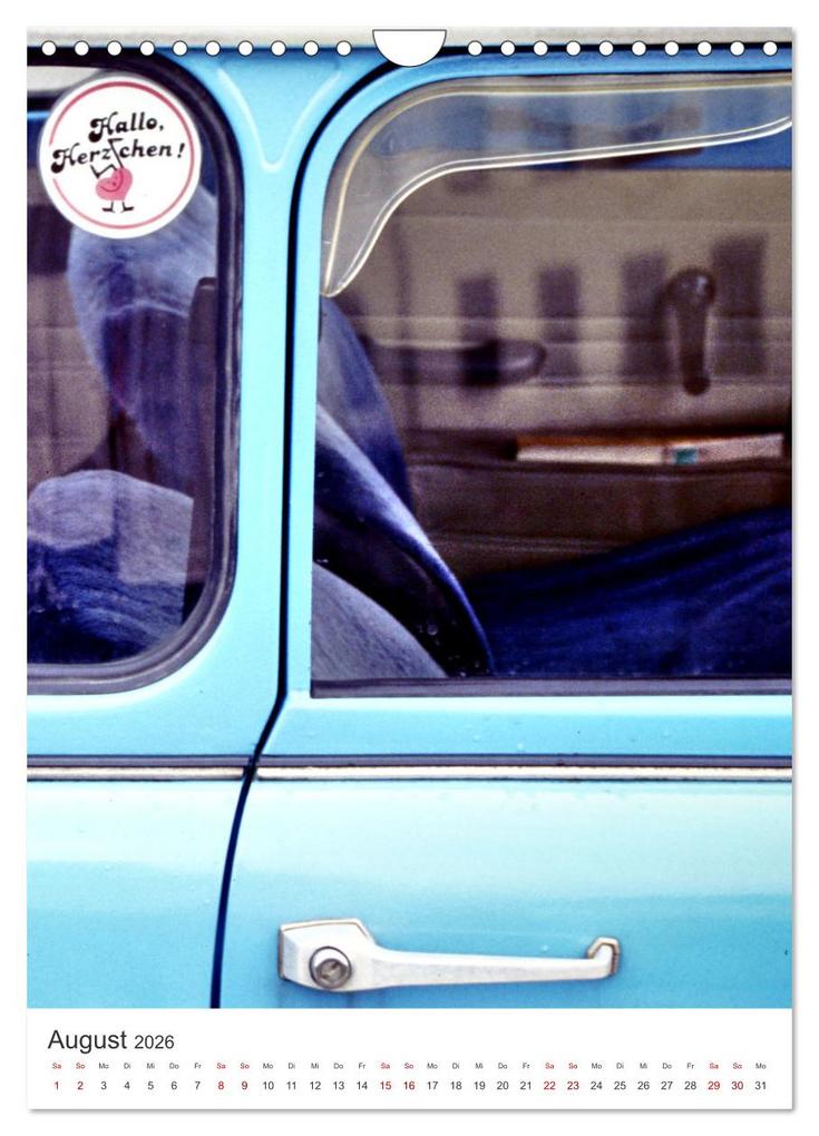 Weitere Ansicht: Auto-Land DDR - Trabant und Wartburg (Wandkalender 2026 DIN A4 hoch), CALVENDO Monatskalender | Henning von Löwis of Menar, Calvendo