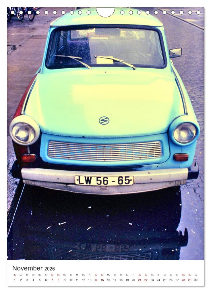 Weitere Ansicht: Auto-Land DDR - Trabant und Wartburg (Wandkalender 2026 DIN A4 hoch), CALVENDO Monatskalender | Henning von Löwis of Menar, Calvendo