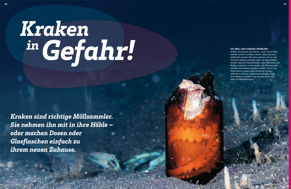 Weitere Ansicht: WAS IST WAS Kraken. Acht Arme und drei Herzen | Stephanie Helber