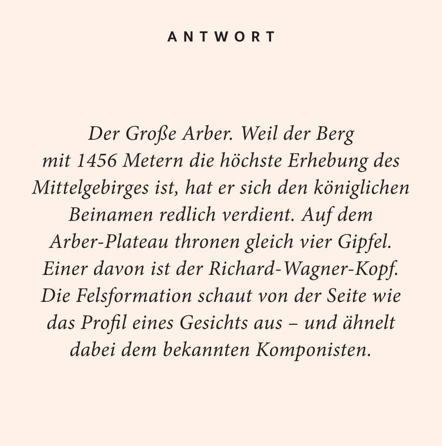 Weitere Ansicht: Bayerischer Wald-Quiz | Gregor Wolf