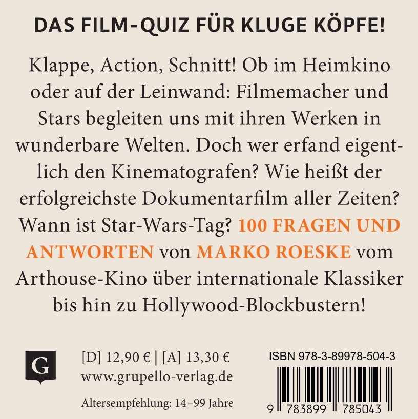 Weitere Ansicht: Film-Quiz | Marko Roeske