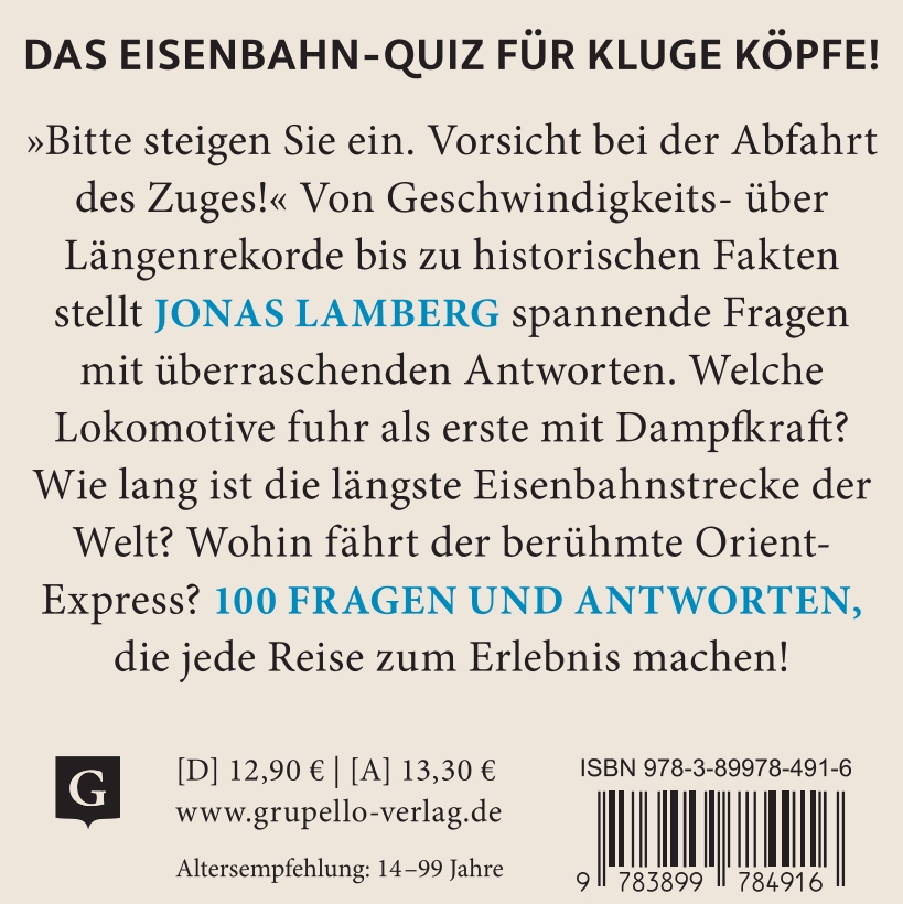 Weitere Ansicht: Eisenbahn-Quiz | Jonas Lamberg