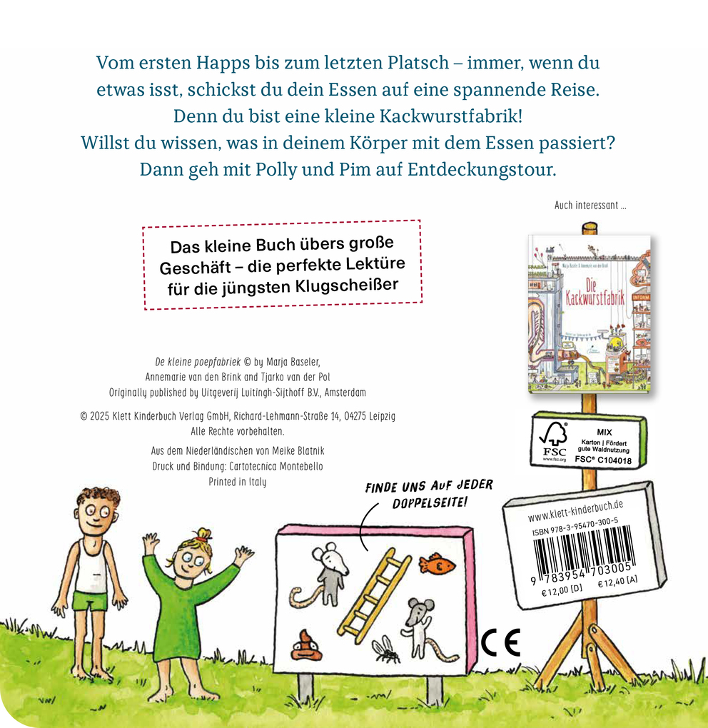 Weitere Ansicht: Die kleine Kackwurstfabrik | Marja Baseler, Annemarie den Brink