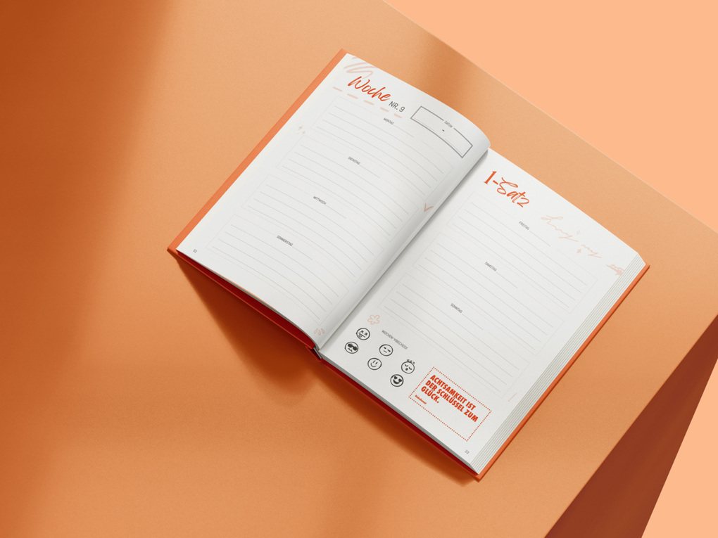 Weitere Ansicht: Unterwegs Ein-Satz-Logbuch