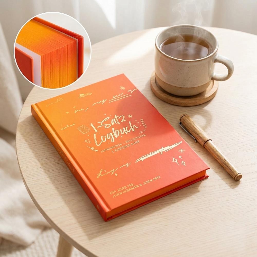 Weitere Ansicht: Unterwegs Ein-Satz-Logbuch