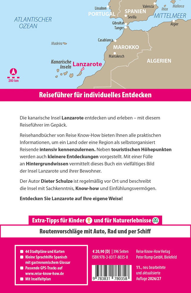 Weitere Ansicht: Reise Know-How Reiseführer Lanzarote | Dieter Schulze