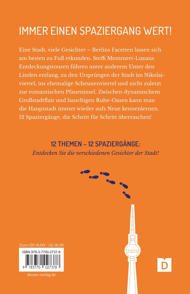 Weitere Ansicht: Zu Fuß durch Berlin | Steffi Memmert-Lunau