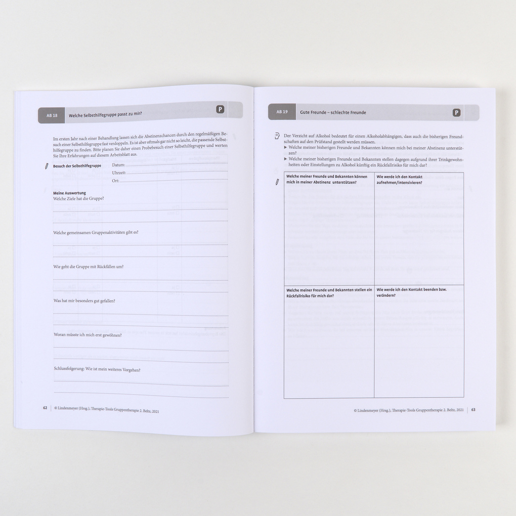 Weitere Ansicht: Therapie-Tools Gruppentherapie 2 | Johannes Lindenmeyer