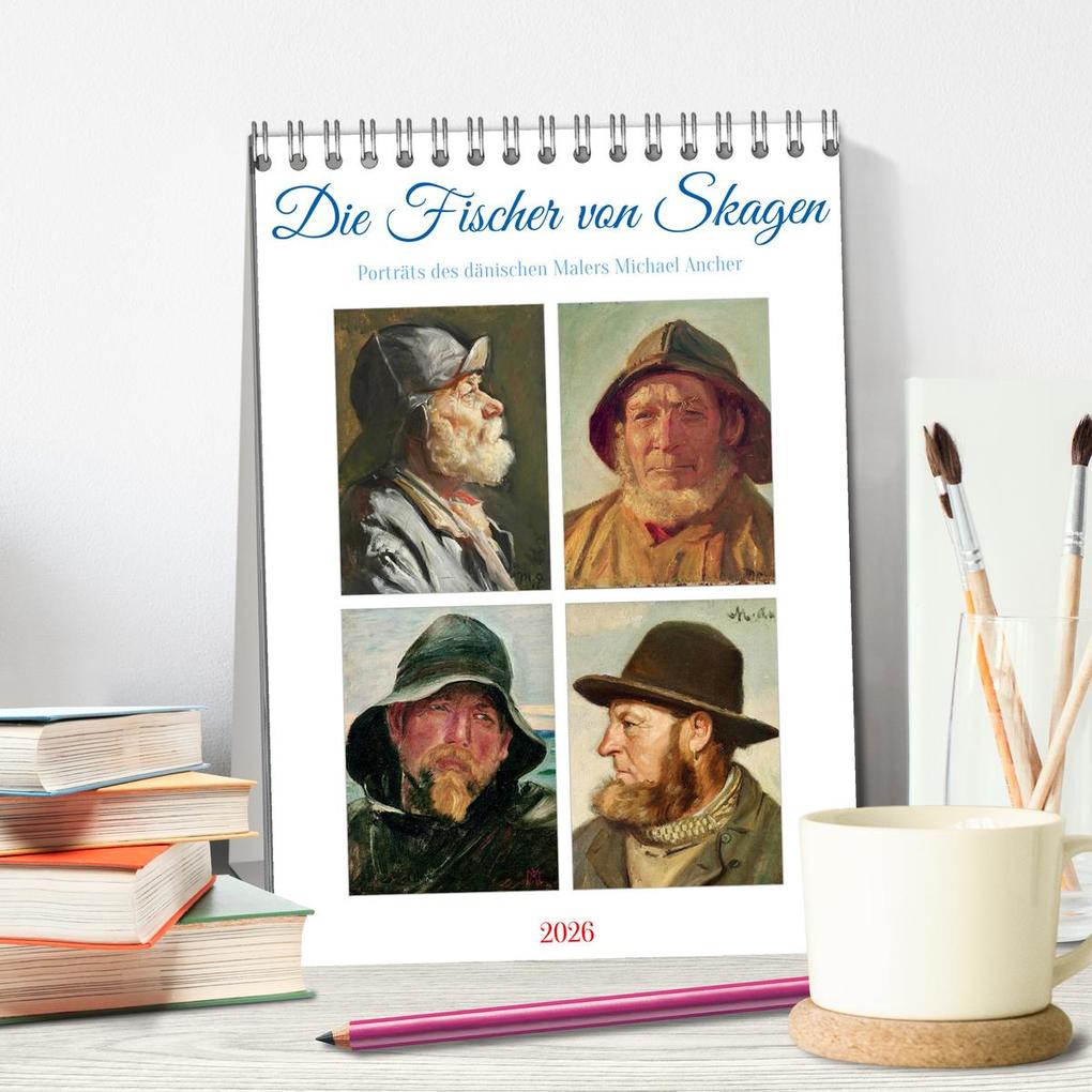 Weitere Ansicht: Die Fischer von Skagen (Tischkalender 2026 DIN A5 hoch), CALVENDO Monatskalender | Steffani Lehmann (Hrsg.), Calvendo, Steffani Lehmann