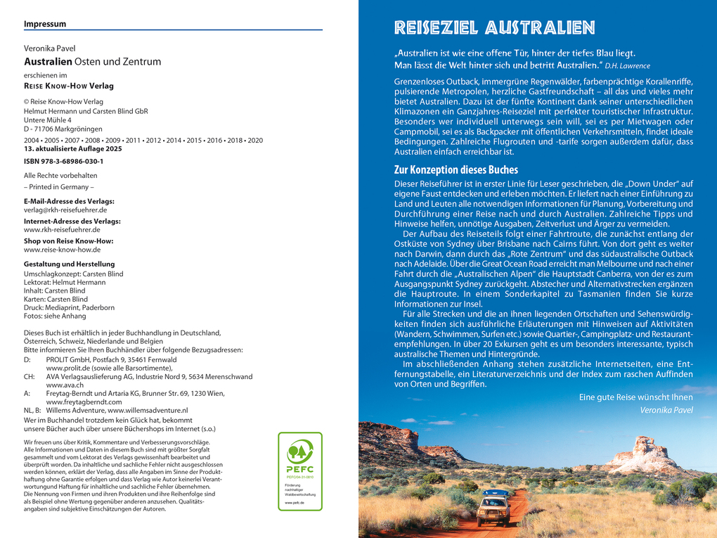 Weitere Ansicht: Reise Know-How Reiseführer Australien Osten und Zentrum | Veronika Albrecht