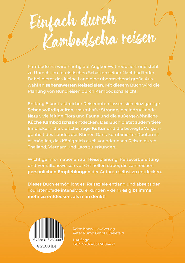 Weitere Ansicht: Reiserouten durch Kambodscha | Nils Alexander Kemna, Vanessa Mosch