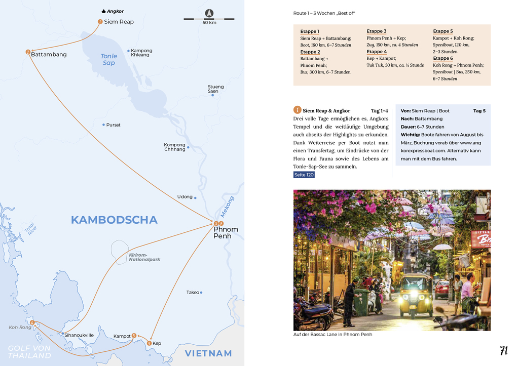 Weitere Ansicht: Reiserouten durch Kambodscha | Nils Alexander Kemna, Vanessa Mosch
