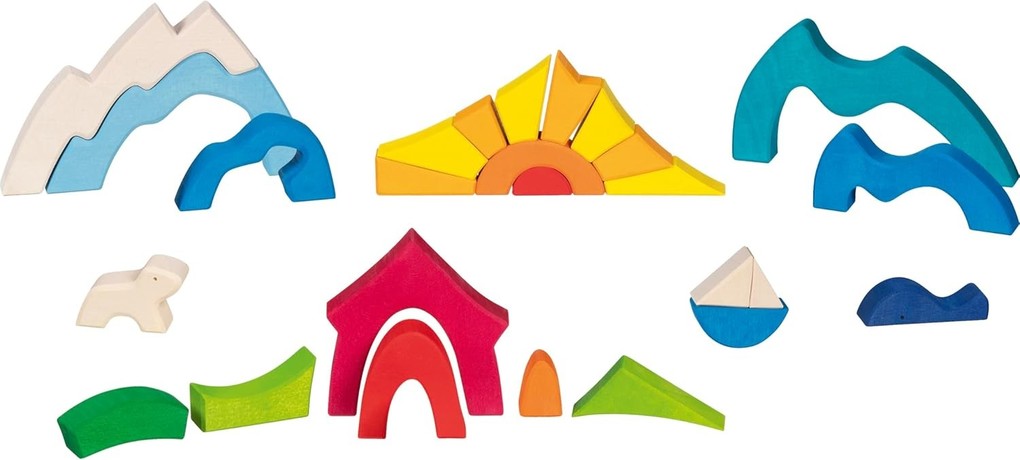 Weitere Ansicht: Landschaftspuzzle Kleiner Eisbär