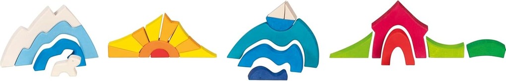 Weitere Ansicht: Landschaftspuzzle Kleiner Eisbär