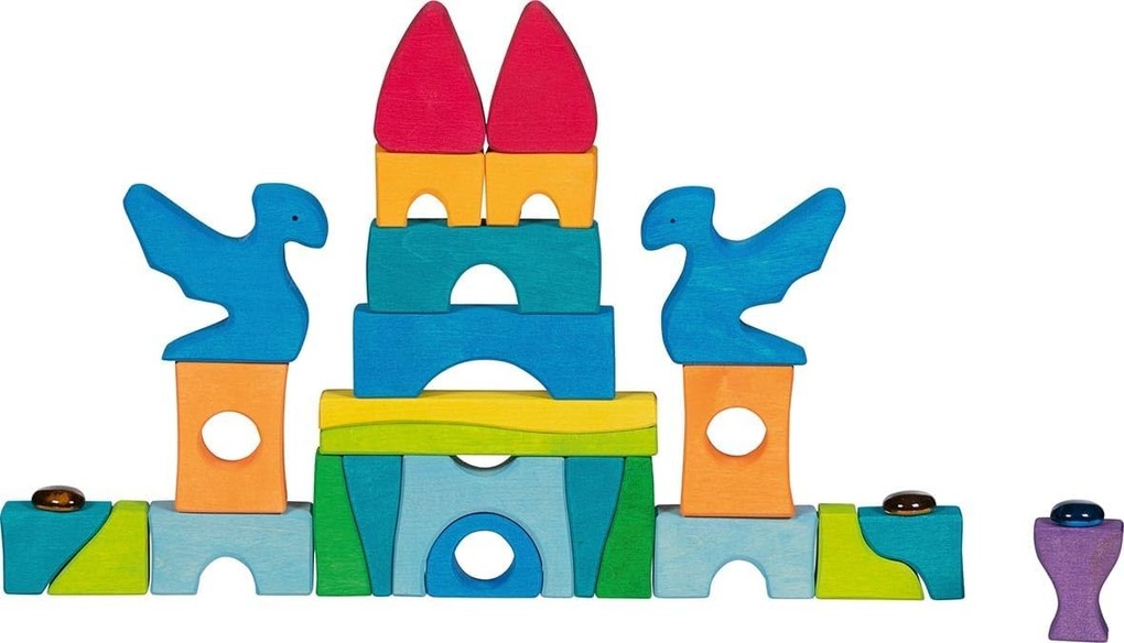 Weitere Ansicht: Schlossbaupuzzle Burg Funkelstein