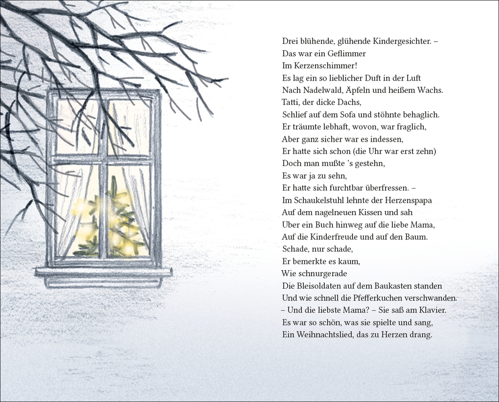 Weitere Ansicht: Am Weihnachtsabend | Joachim Ringelnatz