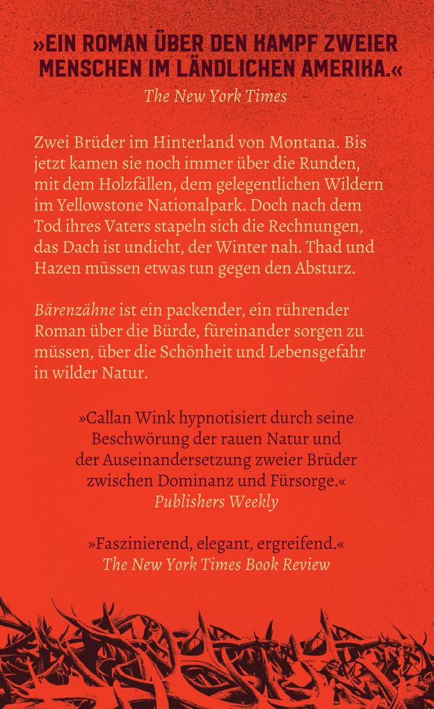 Weitere Ansicht: Bärenzähne | Callan Wink