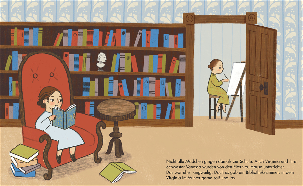 Weitere Ansicht: Virginia Woolf - Little People, BIG DREAMS (Deutsche Ausgabe) | María Isabel Sánchez Vegara