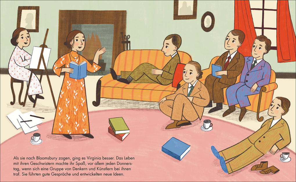 Weitere Ansicht: Virginia Woolf - Little People, BIG DREAMS (Deutsche Ausgabe) | María Isabel Sánchez Vegara