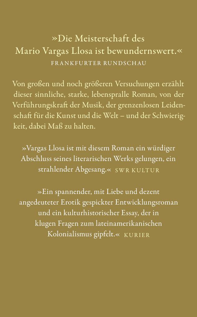 Weitere Ansicht: Die große Versuchung | Mario Vargas Llosa