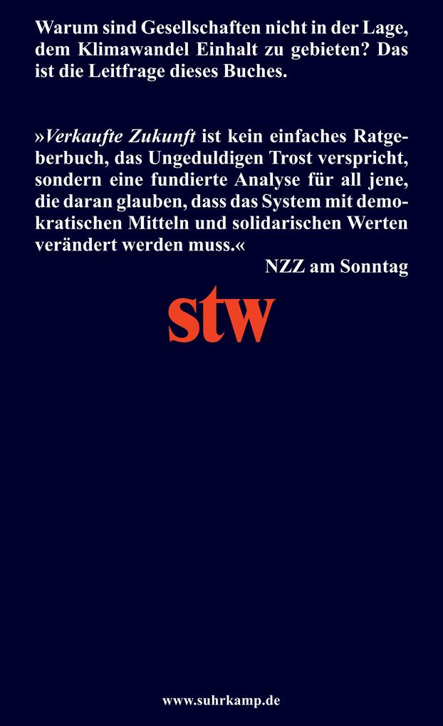 Weitere Ansicht: Verkaufte Zukunft | Jens Beckert