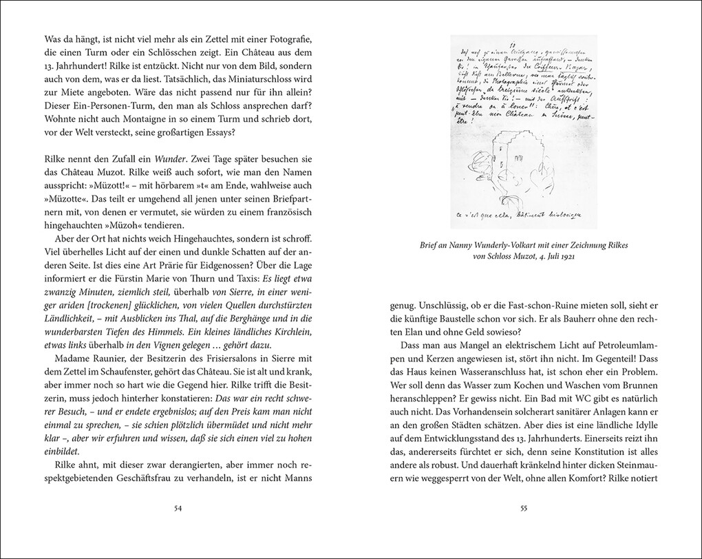 Weitere Ansicht: Rilke in der Schweiz | Gunnar Decker