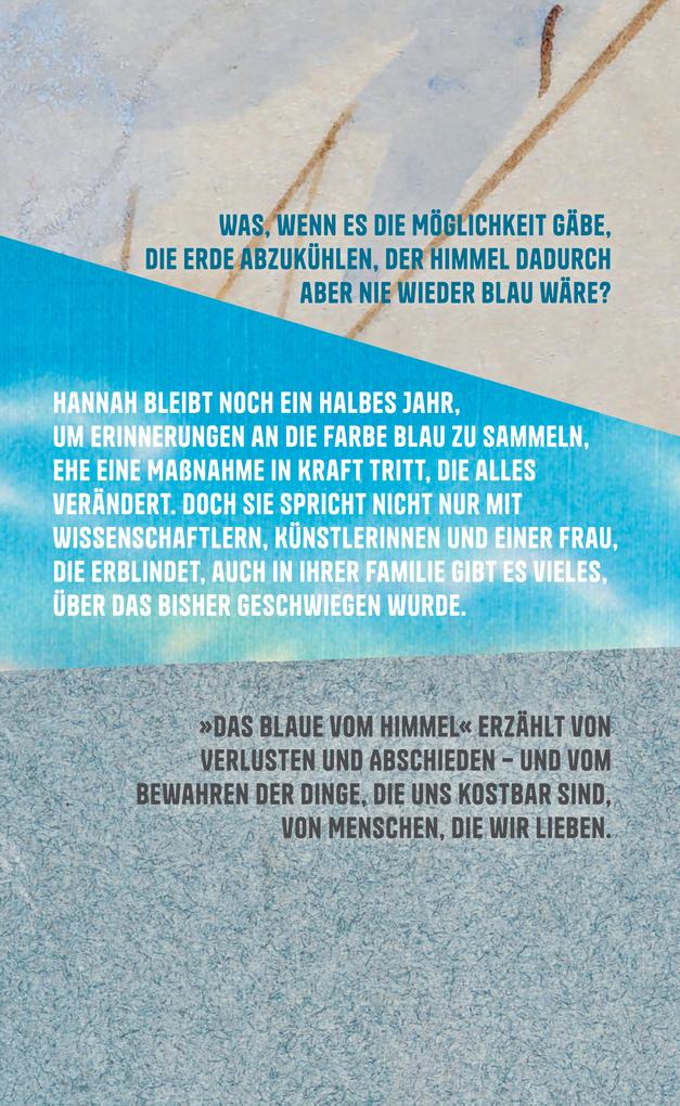 Weitere Ansicht: Das Blaue vom Himmel | Magdalena Schrefel