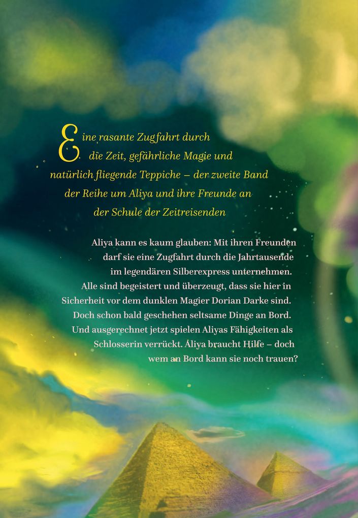 Weitere Ansicht: Aliya und der Silberexpress (Die Schule der Zeitreisenden 2) | Laila Rifaat