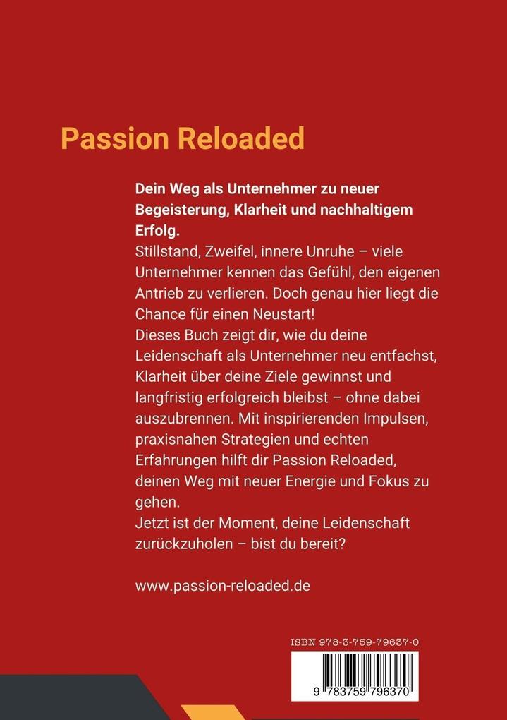 Weitere Ansicht: Passion Reloaded | Rene Greiner