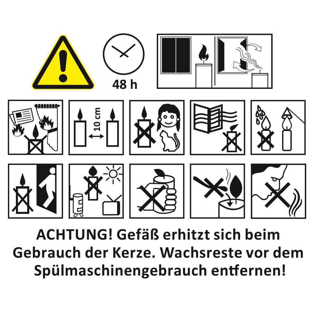 Weitere Ansicht: Kerze GLÜCKSLICHT